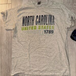 North carolina Grey tee